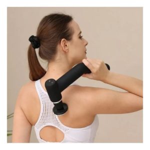Massage Gun with Fascial Extender, Cold and Heat Gun, Black